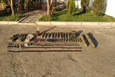 В Шуше обнаружены неразорвавшиеся боеприпасы