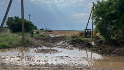 В Крыму затопило гектары полей: часть урожая погибла - видео