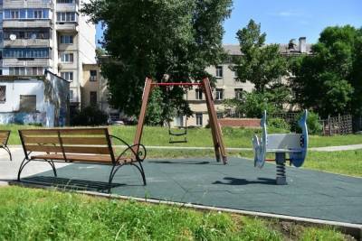 В Белгороде благоустроили дворовую территорию на проспекте Славы