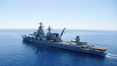 Крейсер «Москва» и фрегат «Адмирал Эссен» возвращаются в Севастополь из Средиземного моря