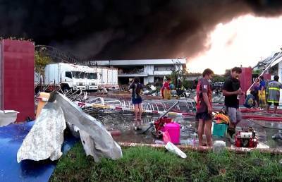 Взрыв произошел на химзаводе в Таиланде: более 20 человек пострадали