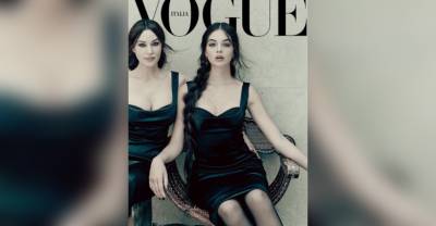 Моника Беллуччи снялась с 16-летней дочерью Девой для обложки Vogue