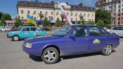В Черкасской области завершился Всеукраинский марафон ретро-автомобилей