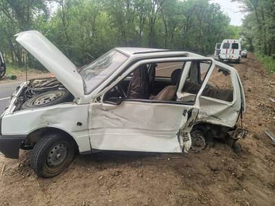 В результате ДТП на трассе в Ростовской области пострадали пять человек