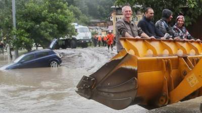 В Сочи произошло наводнение