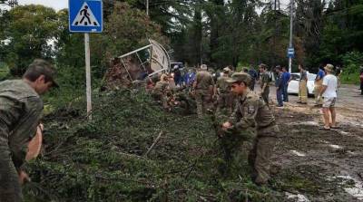 Более 150 жилых домов пострадало в Абхазии из-за урагана