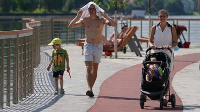 В большей части европейской России прогнозируют затяжную жару