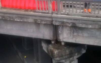 Названа причина обвала моста в Киеве на «Берестейской»
