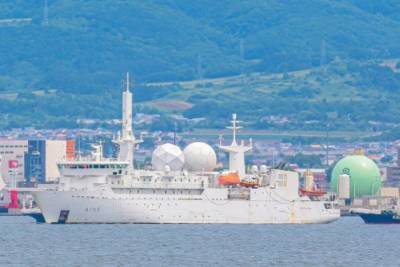 Корабль радиоэлектронной разведки ВМС Франции зашел в Японское море