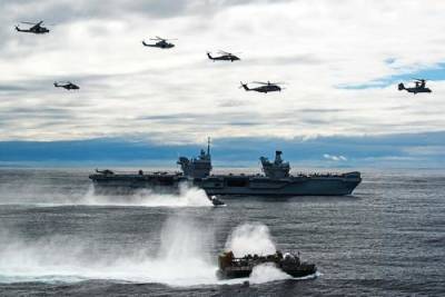 Elizabeth Queenelizabeth - НАТО подняло в небо боевую авиацию из-за приближения истребителей России к району нахождения HMS Queen Elizabeth в Средиземноморье - argumenti.ru - Россия - Англия