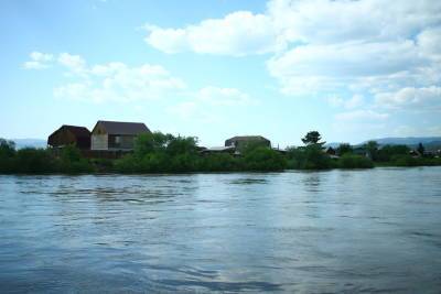 Уровень рек Улан-Удэ: снова поднялась вода реки Уды