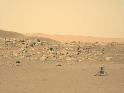 Вертолет NASA совершил свой самый длинный полет над Марсом