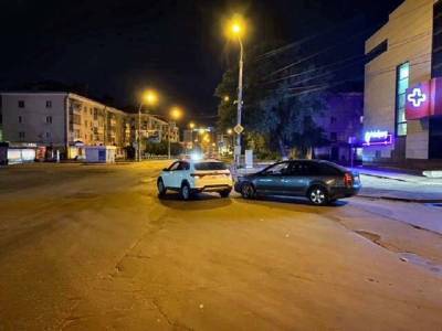 На Новолипецке две иномарки попали в аварию