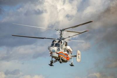 Тяжелого пациента доставили вертолетом из отдаленного района в Тверь