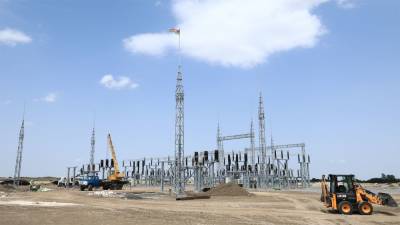 В Агдаме строятся две подстанции (ФОТО) - trend.az - Азербайджан - район Агдамский