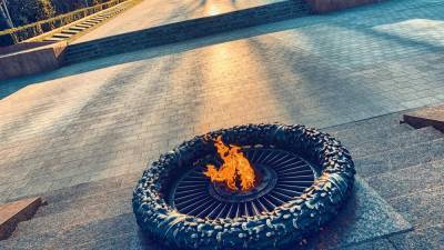 В Одессе туристы жарили шашлыки на Вечном огне (фото)