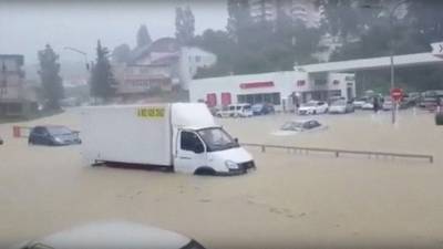 В Краснодарском крае из-за наводнения ввели режим ЧС в шести муниципалитетах