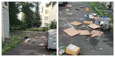 Масштабный дебош устроили в общежитии украинского ВУЗа, видео: "выбрасывали из окон стулья"
