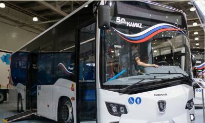 В России начнут испытания водородного автобуса от «КамАЗ» в 2022 году