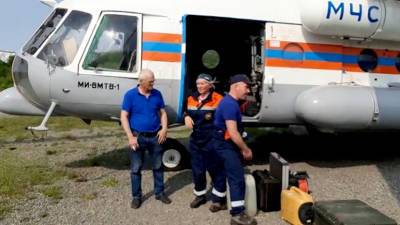 Вертолёт Ми-8 МЧС вылетел на поиски пропавшего пассажирского самолёта Ан-26 на Камчатке
