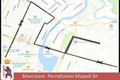 В Йошкар-Оле изменили схему движения маршрутки № 16
