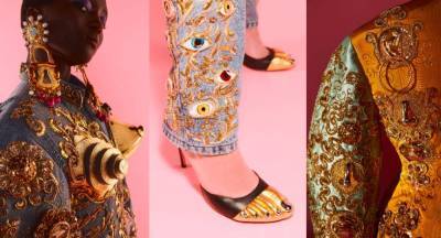 Сюрреалистический гламур: коллекция Schiaparelli Couture осень-зима 2021/2022