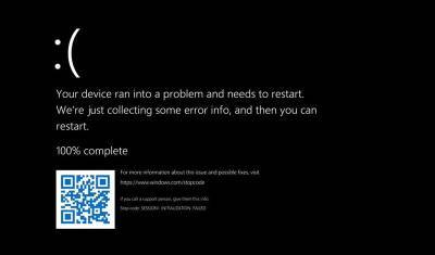 Paint it black: синий экран смерти Microsoft почернеет