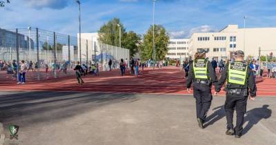 Полиция призывает не посещать рампу скейтпарка Даугавгривского стадиона