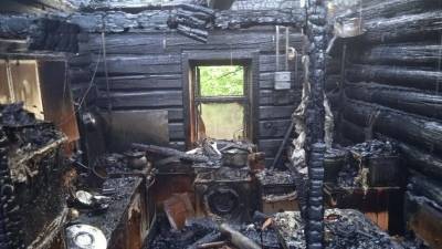 В Башкирии от удара молнии дотла сгорел дом многодетной семьи