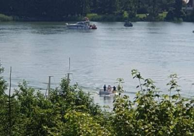 В Польше в озеро упал вертолет с украинцами