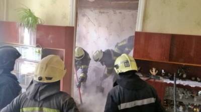 В Одессе в двухэтажном доме обвалилось перекрытие, есть жертва