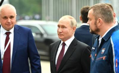 Путин: Кузбасс будет развиваться сбалансированно и эффективно