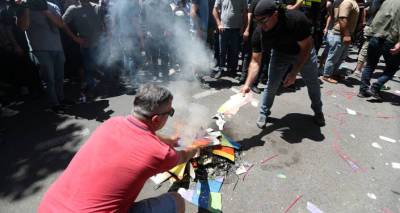 В центре Тбилиси снова беспорядки: полиция проводит задержания