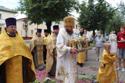 В Лиду сегодня доставлены мощи святого благоверного князя Александра Невского