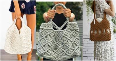 Самый модный тренд лето 2021: украсьте свой образ сумкой-макраме