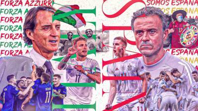 Италия — Испания онлайн трансляция матча