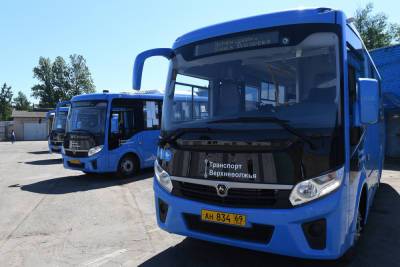 За два дня работы в четырех агломерациях Тверской области синие автобуса перевезли десятки тысяч человек