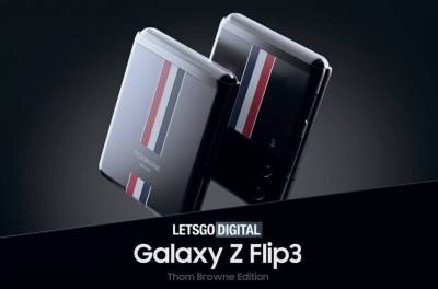 Смартфон Samsung Galaxy Z Flip3 получит специальную версию Thom Browne Edition