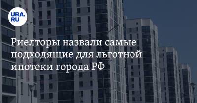 Риелторы назвали самые подходящие для льготной ипотеки города РФ