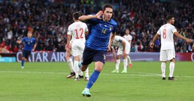 Альваро Морат - Жерар Морено - Николо Барелл - Игра нервов: сборная Италии победила Испанию в серии пенальти и вышла в финал Евро-2020 (видео голов) - focus.ua - Украина - Италия - Испания