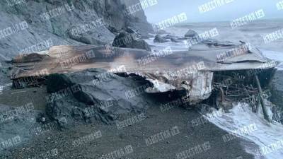 Появилось новое видео с места крушения разбившегося Ан-26 на Камчатке