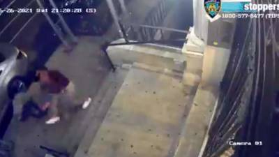 Полиция Нью-Йорка опубликовала видео нападения на туристку из России