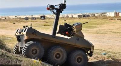 На границу с сектором Газа выпустят боевых роботов (видео)