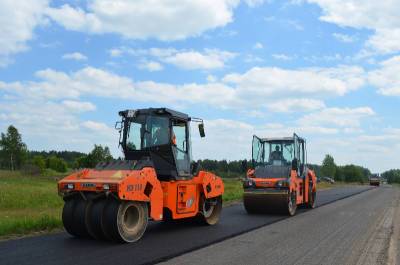 В Смоленском районе идет ремонт дорог в рамках нацпроекта