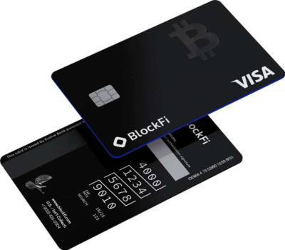 Visa и крипто-платформа BlockFi запускают платежную карту с кешбэком 2% в биткоинах