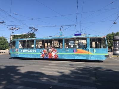 В Петербурге во время проведения Евро-2020 бесплатно общественным транспортом воспользовались 330 тысяч человек