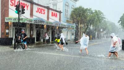 Ураган «Эльза» обрушился на западное побережье Флориды