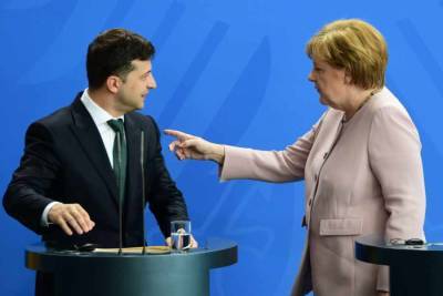 Зеленский на встрече с Меркель хочет обсудить «Северный поток-2»