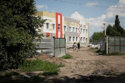 В Притамбовье продолжают строительство детсада «Непоседы»