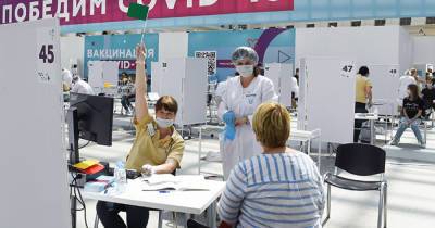 Москва вошла в пятерку лидеров по темпам вакцинации в России